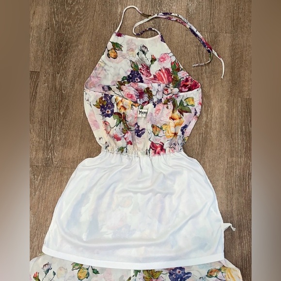 Show Me Your Mumu Heather Halter Dress ~ in Best Friend Floral - Picture 10 of 13